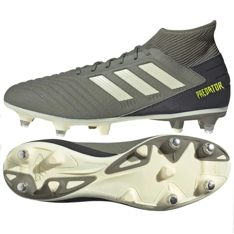 Adidas Predator 19.3 Sg M EG2830 voetbalschoenen grijs grijs